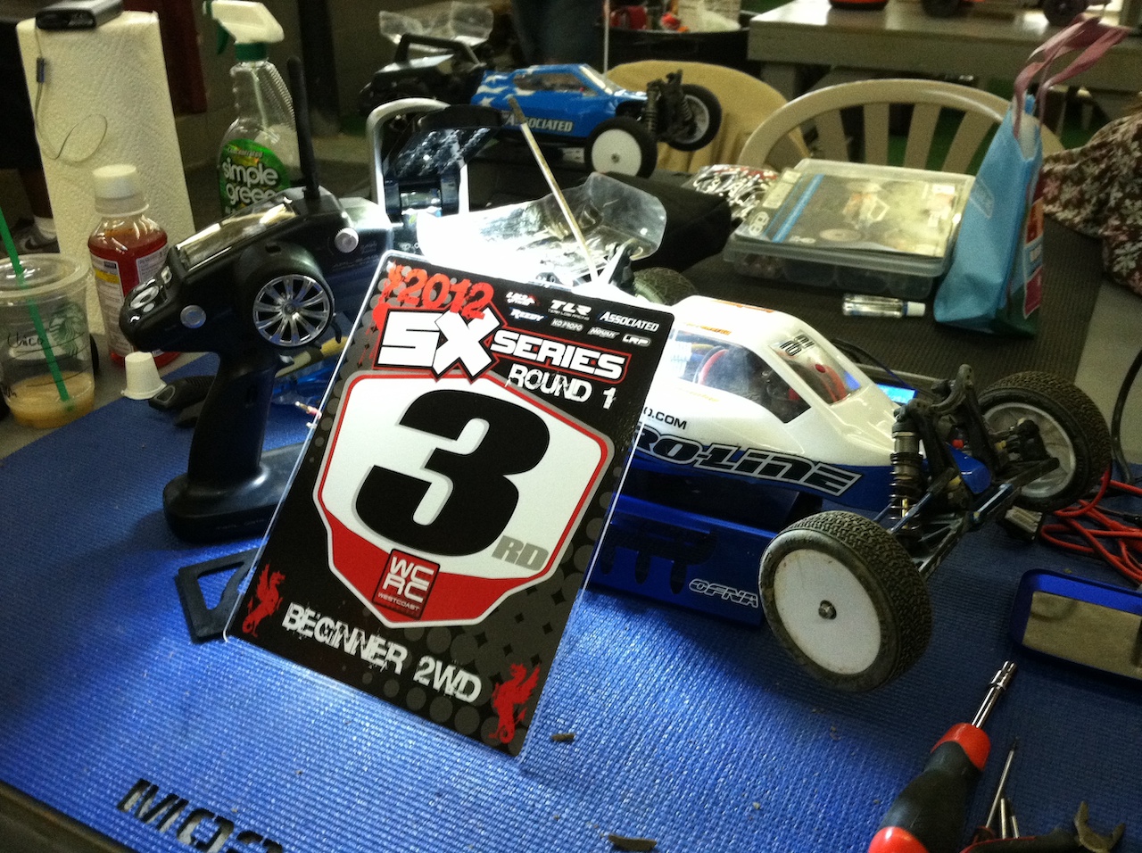 ウェストコースト RC レースウェイ プロライン SX シリーズ・ラウンド 1 ビギナー 2WD 3位