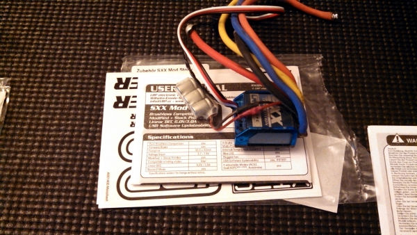 LRP SXX ESC アップグレード